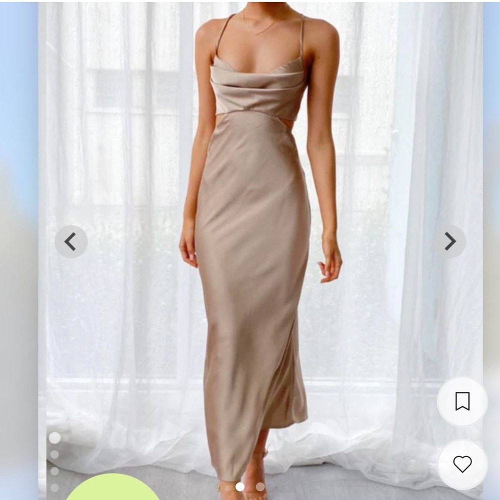 Beginning Boutique Taleah maxi wedding guest dress